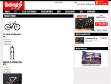 Tablet Screenshot of boutonnet-cycles.com